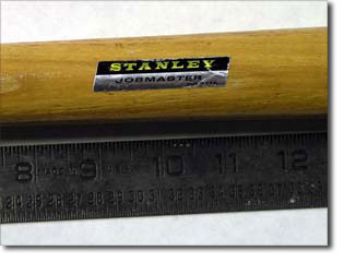 Stanley Jobmaster 48 oz hammer