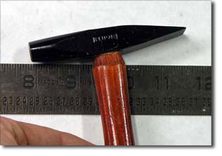 Plumb 4 oz Riveting Cross Pein Hammer